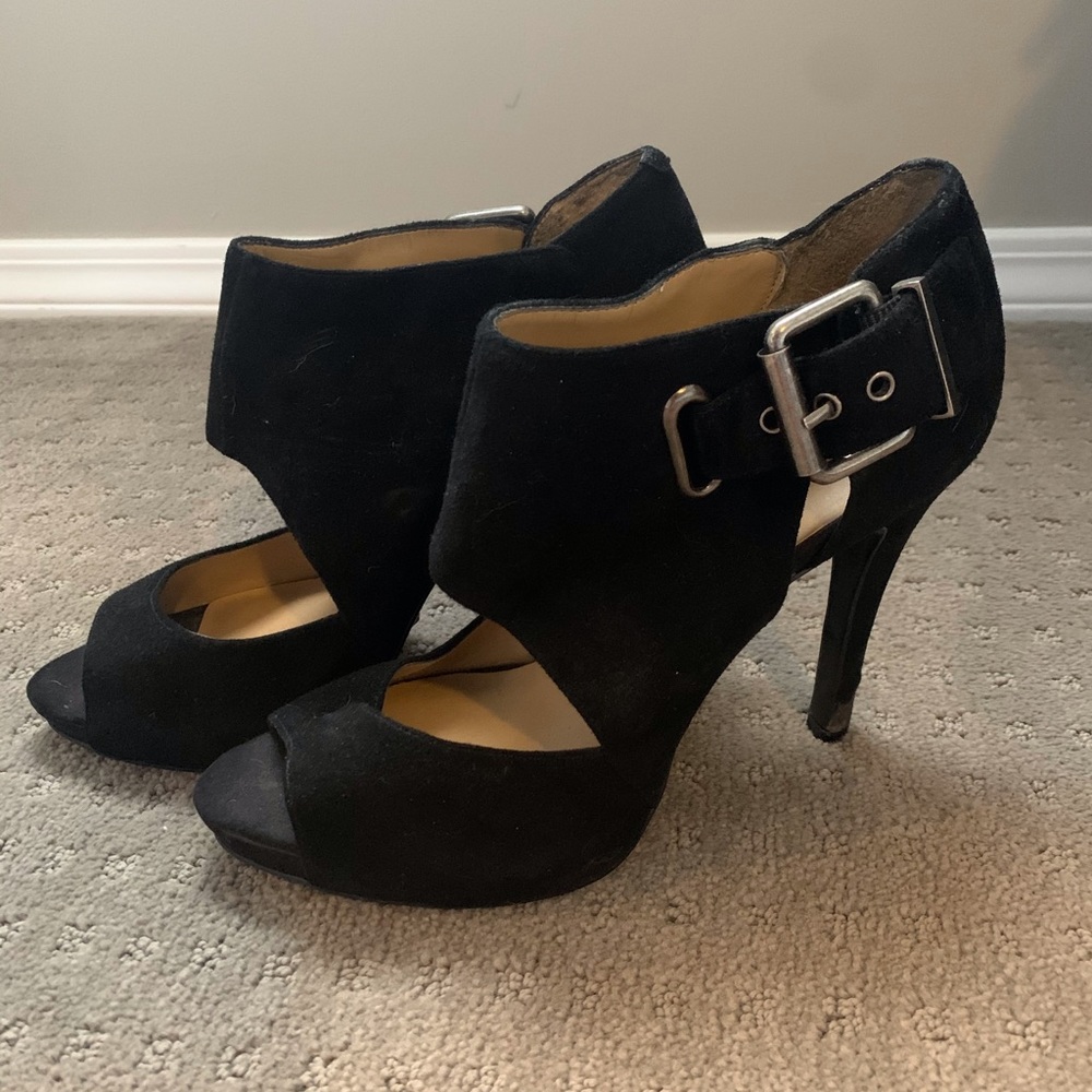 Nine West Black Heels 7